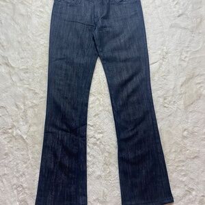 Rock & Republic Dark Washed Jeans Crystal on Pockets Women’s size 26